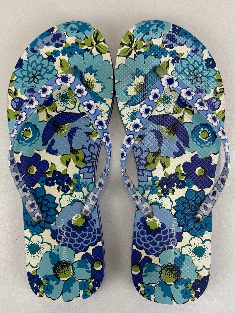 Vera Bradley Floral Flip Flops